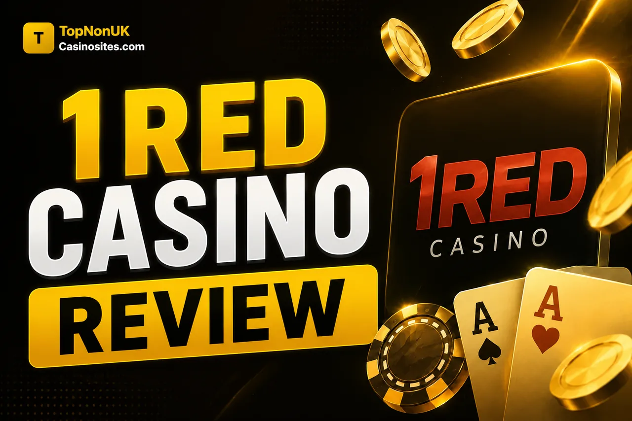 1Red Casino review 2026 — TopNonUKCasinoSites expert rating 9.8 out of 10
