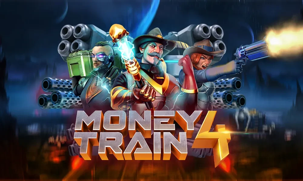 Money Train 4 slot review — Relax Gaming's 6x6 scatter pays heist slot with 150,000x max win and Money Cart bonus at non UK casinos not on Gamstop
