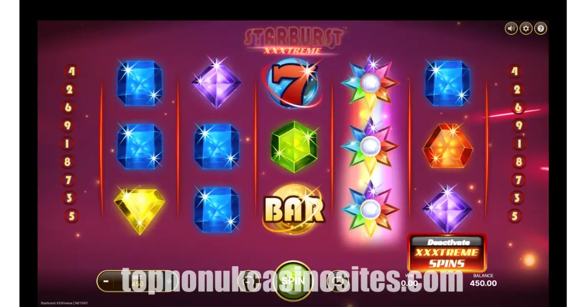Starburst XXXtreme slot — play at non UK casinos not on Gamstop